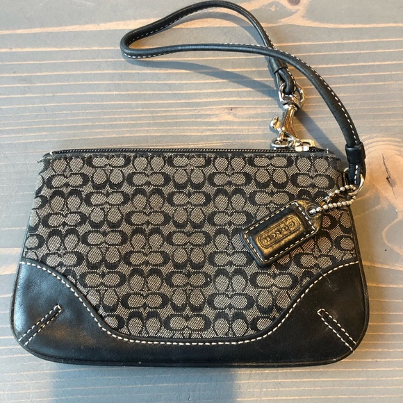 Coach Handbags - Coach Logo Wristlet